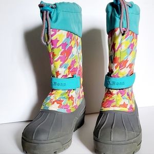 L.L. Bean Northwoods Snow Winter Boots -Size 3 BK.
